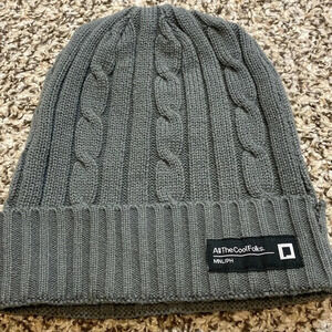 Penshoppe All the Cool Folks Grey Knit Beanie Hat